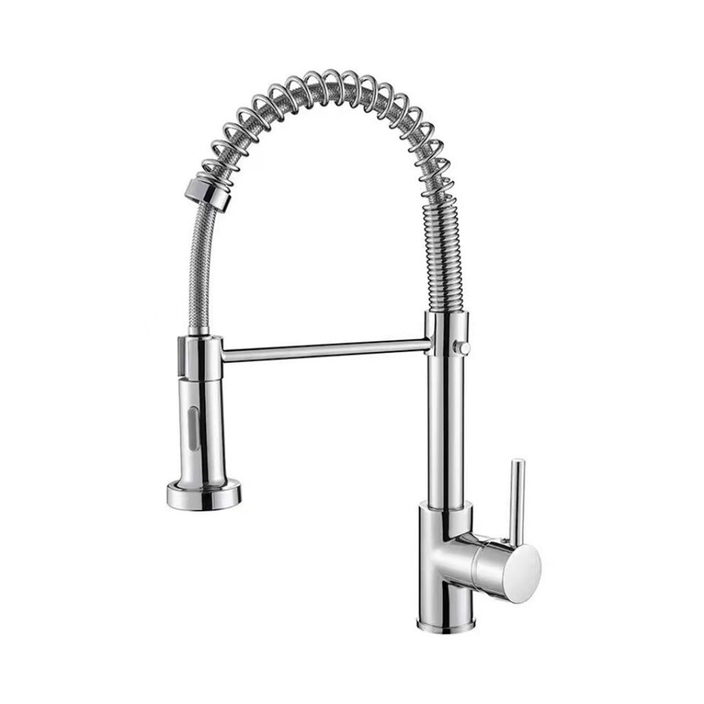 Kitchen Faucet With Pull Down Sprayers Single Handle Single Hole Rv Kitchen Faucet For Farmhouse Bar Laundry Sink 6031769238858