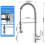 Kitchen Faucet with Pull Down Sprayers Single Handle Single Hole Rv Kitchen Faucet for Farmhouse Bar Laundry Sink 3