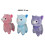 Alpaca 32cm MIX 1