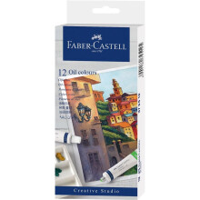 Creative Studio oliemaling 12 farver x 9 ml