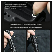 Bicycle Virtual Tube Portable Storage for Mountain Road Gravel Bike Handlebar Disassembly Headset Spacer Conversion