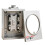 100 Amp Meter Socket 4 Jaw Meter Base 600V 3 Wire Ring Socket Horn Bypass Cover Overhead Underground Electric Meter 1