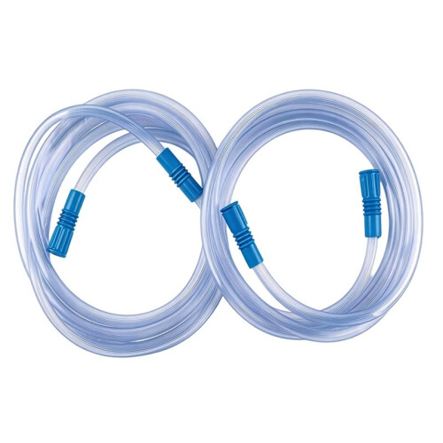 2 Pcs Extended Suction Connection Tube, 5.9 Feet - Flexible & Durable, Compatible with Various Devices