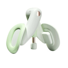Hydraulic Leg Muscle Trainer Non-Slip Pelvic Floor Muscle Trainer for Leg Butt Training Postpartum Recovery Leg Green