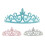 Prinsessekroner dia. 19-20 cm 3 stk. 1