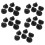 30 PCS Kitchen Black Plastic Gas Stove Cooker Control Knobs 1