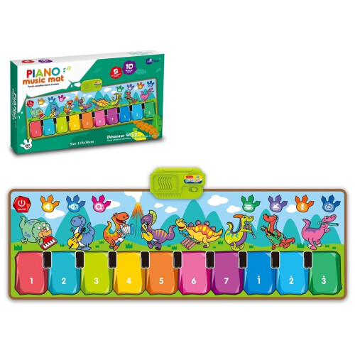 Musiikkipianomatto dinosaurukset