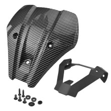 New Model Windscreen Complete Mount Hardware Kit for Tuono 457 2025+,Front Wind Deflector Carbon Fiber Pattern