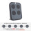 Auto Frequency Detection Remote 280-868MHz Multi-in-One Clone Gate Clicker Garage 433MHz 868MHz for Fixed Rolling Code B 2