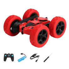Auto Acrobatica RC, Flip Doppio Lato per Bambini, Telecomando 2.4G, Rotazione A 360 Gradi, Auto RC da Drift Fuoristrada, Regalo Rosso