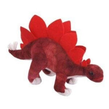 Rød Stegosaurus 30 cm