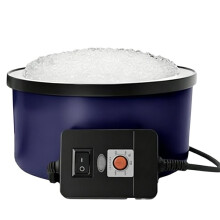 Keratin Glue Pot Glue Stove with Temperature Controller for Pre Bonded Keratin Hair Extension A EU Plug