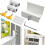 Window AC Bracket with Security Lock,No Drill Air Conditioner Support Bracket for Window,AC Window Support 3