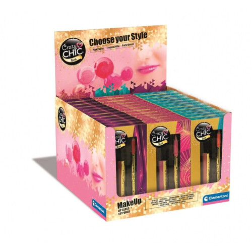 Clementoni Crazy Chic. Lipgloss og lipliner-mix