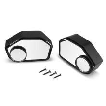 Wide Angle Adjustable Rearview Mirrors, Modified Blind Spot Auxiliary Reflector for 2025-2026 XMAX300 Scooter
