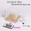 16Colors Wave Projector Light Touch LED Night Light Remote Dimmable Auto Rotating USB Powered Gift Party Decoration 7