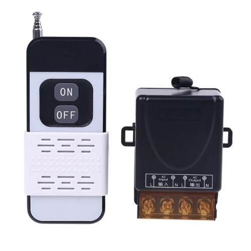 AC85V-250V LED Light  Remote Control 433MHz 30A Relay /OFF Power Controller Garage Door Remote