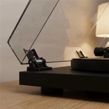 Turntable Lid Hinge Matte Black Turntable Player Cover Hinge Audio Accessory Turntable Dust Cover Hinge Parts