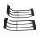 Headlight Guard for   2 2003-2004 Headlamp Protector Grille Cover Accessories Replace STC53193 6