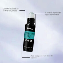 SOUTH MOON Bergamot Essential Oil Roll-On, Plant-Based Extract, Fresh Natural, Gentle on Skin, Portable Rollerball Perfume Oil 10ml