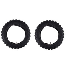 2X 2.50-10 Inch Motorcycle Wheel Tire Rubber Anti-Skid Tire Motorcycle Accessories for PW50