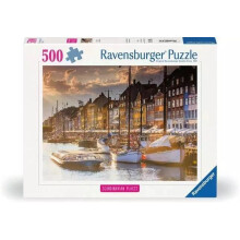 Puslespil 500 Solnedgang i København