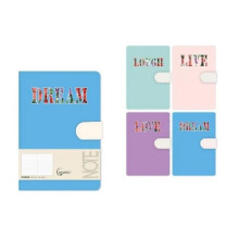Dream MIX A5/144K notesbog med magnetisk lukning