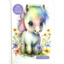 Notesbog A5/64K Unicorn FRESH line