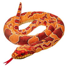 Rød-orange slange 180 cm