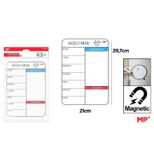 Magnetisk ugeplanlægger A4