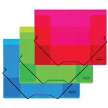 Mappe med elastik A4 PP mix 80016