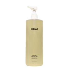 OUAI Fine Hair Shampoo - Salon Size Biotin Thickening Shampoo for Fine, Thin Hair-Volumizing and Strengthening with Keratin and Chia Seed Oil - 32 Oz