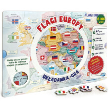 Europas flag puslespil/spil