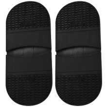 2 Paio di Slittamento Suola di Tacco in Gomma Riparazione di Scarpe 6,5 mm