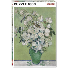Puslespil 1000 - Van Gogh, Vase med roser PIATNIK