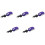 5X  USB Wired Mouse Retractable Tiny Small Mouse 1600 DPI for Windows 98 2000 XP Vista Version 1