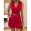 Mono de Mujer con Cuello de Traje Rojo XL 2