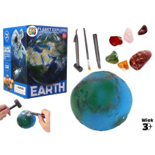 Mineraludgravninger på planeten Jorden