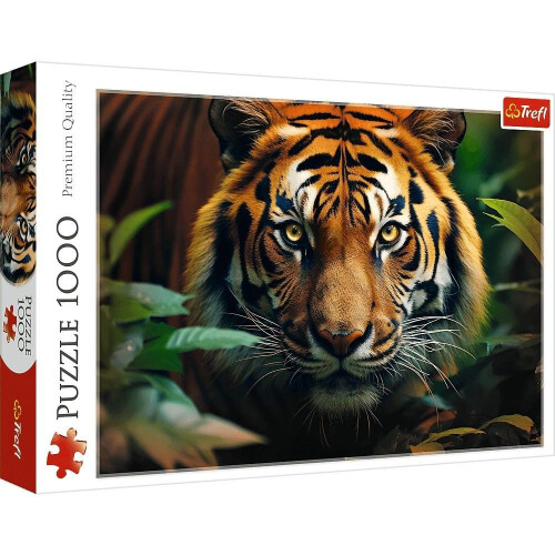Puslespil 1000 Vild Tiger TREFL