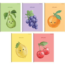 Notesbog A5/32K Fruits line (10 stk.) TOP2000