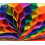 Regnbue 3D silkepapir 23x33cm 1