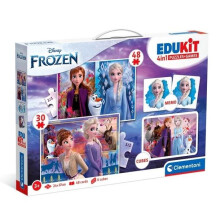 Puslespil 48 + 36 + Memo + 6 Edukit Frost-klodser