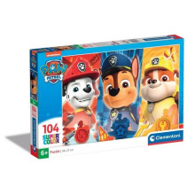 Puslespil 104 Super Farve Paw Patrol