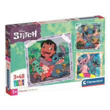 Puslespil 3x48 Super Color Stitch