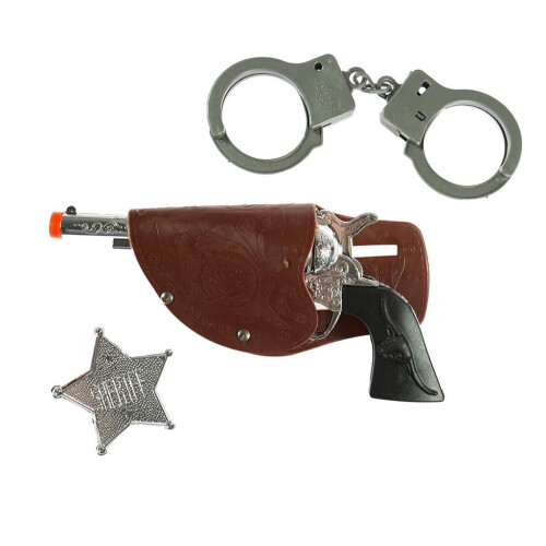 Sæt med sheriffens håndjern