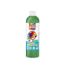Dekorativ glittermaling grøn 250ml