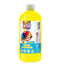 Gul plakatmaling 500ml