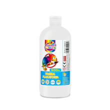 Hvid plakatmaling 500ml
