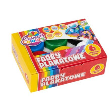 Plakatmaling 6 farver 20 ml