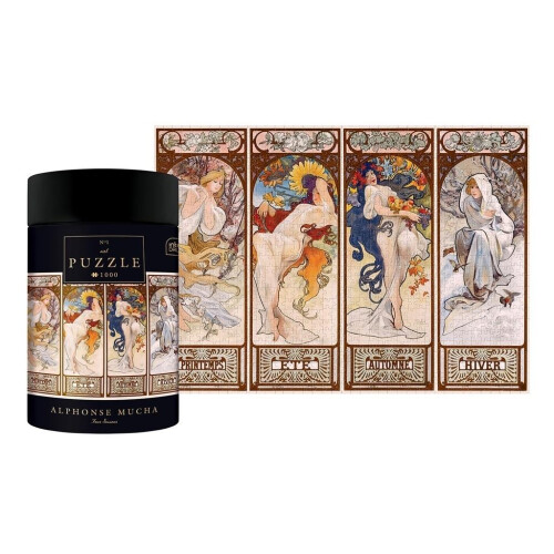 Puslespil 1000 Kunst 1 Mucha